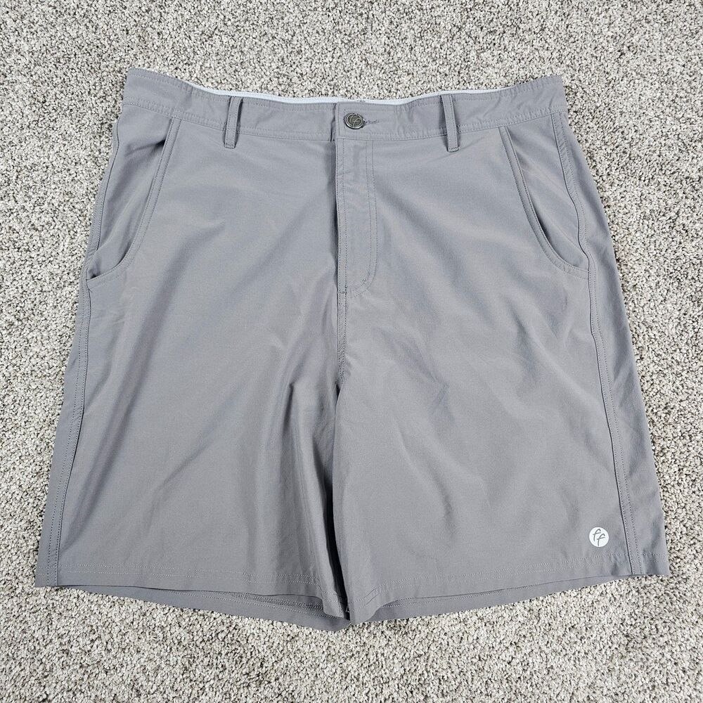 Free Fly Shorts Mens 36 Gray 7" Latitude Stretch Golf Performance Lightweight
